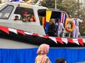 Danlanal Turut Meriahkan Karnaval Semarang Merdeka Flowers Festival 2023