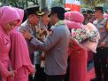 Kapolres Gresik Hadiri Tradisi Pelepasan Kapolda Jatim