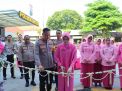 Kapolres Didampingi Ketua Cabang Bhayangkari Resmikan Kantor Bhayangkari Cabang Gresik