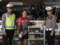 Satlantas Polres Gresik Kampanye Larangan Knalpot Brong ke Bengkel Motor