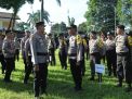 Polres Bondowoso Gelar Apel Pelepasan Anggota Pengamanan Pemilu 2024
