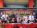 Polres Gresik Amankan Ratusan Tersangka di Operasi Pekat Semeru 2024