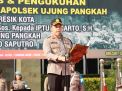 Kapolres Pimpin Sertijab Kapolsek Ujung Pangkah dan Gresik Kota