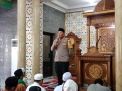 Kapolsek Menganti Beri Himbauan Kamtibmas dan Safari Jum'at di Desa Gempol Kurung
