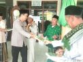 Jelang HUT Bhayangkara, Polsek Cerme Wakaf Al-Qur'an