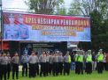 Polres Bondowoso Gelar Apel Kesiapan Pengamanan Pengesahan PSHT