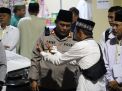 Kapolres Pimpin Pengamanan Gresik Bersholawat di Alun-alun Sangkapura