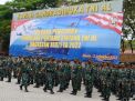Danpuslatdiksarmil Tutup Pendidikan Dasar Siswa Dikmaba TNI AL XLll/1 Tahun 2022