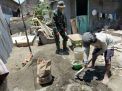 Satgas TMMD tetap semangat membangun RTLH Desa Kupang