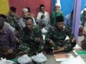 Bangun Komunikasi Dengan Warga Satgas TMMD Ikuti Acara Tahlilan