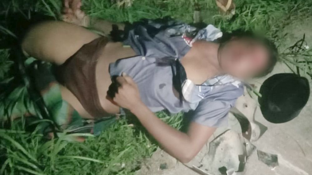 Korban kecelakaan di Robetal Sampang Madura