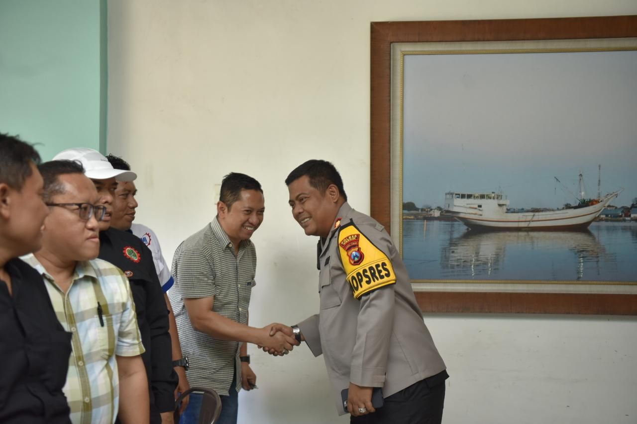 Polres Gresik Gelar Silaturahmi dengan Serikat Pekerja