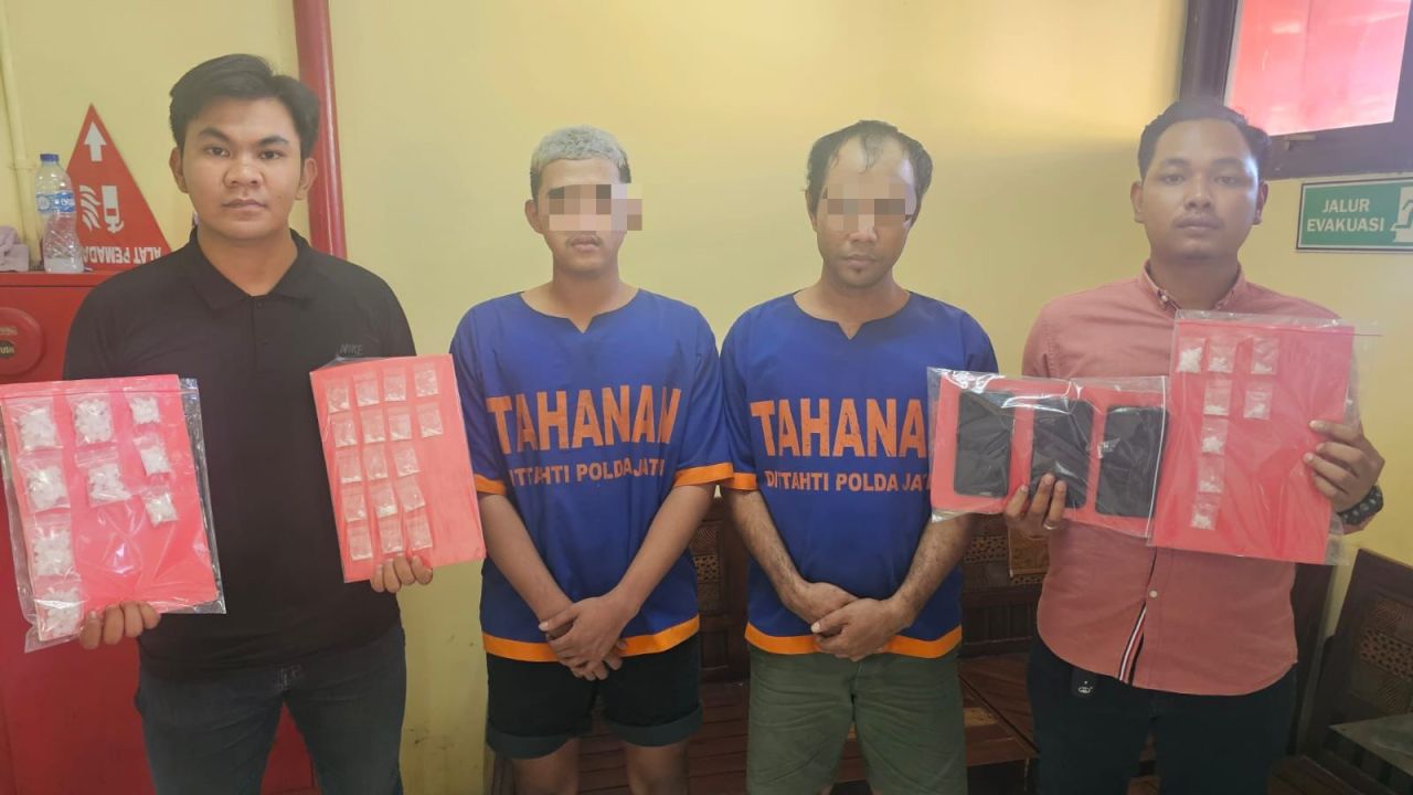 Polisi tangkap tersangka beserta barang buktinya