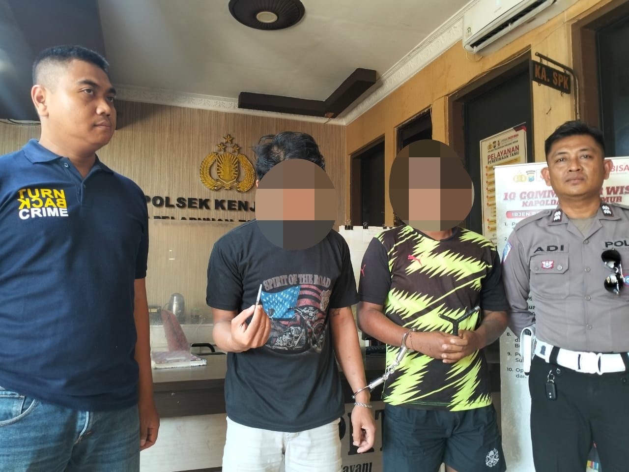 Residivis Curanmor Ditangkap Polsek Kenjeran
