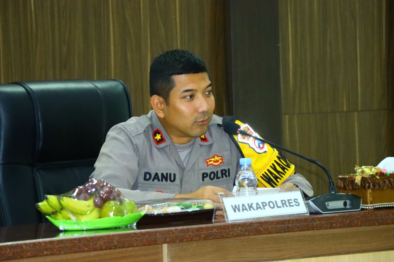 Wakapolres Gresik Kompol Danu Anindhita Kuncoro Putro