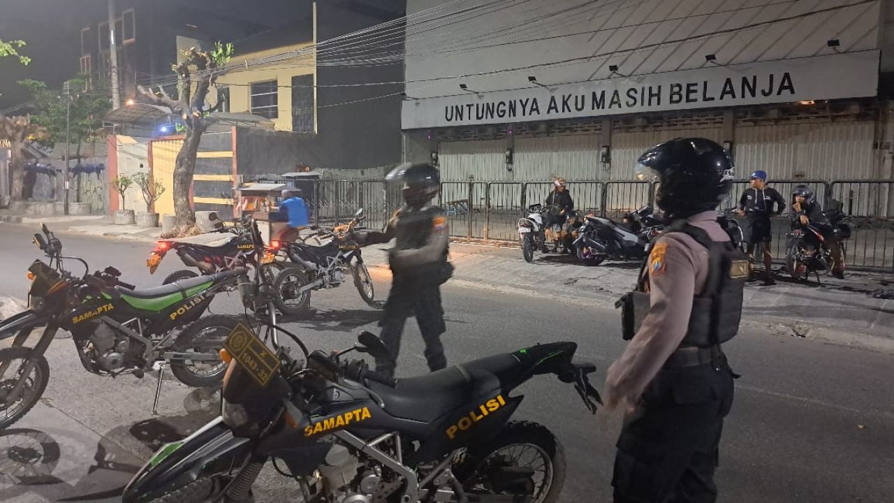 Raimas Polres Tanjung Perak Amankan 6 Pemuda dan Gagalkan Balap Liar