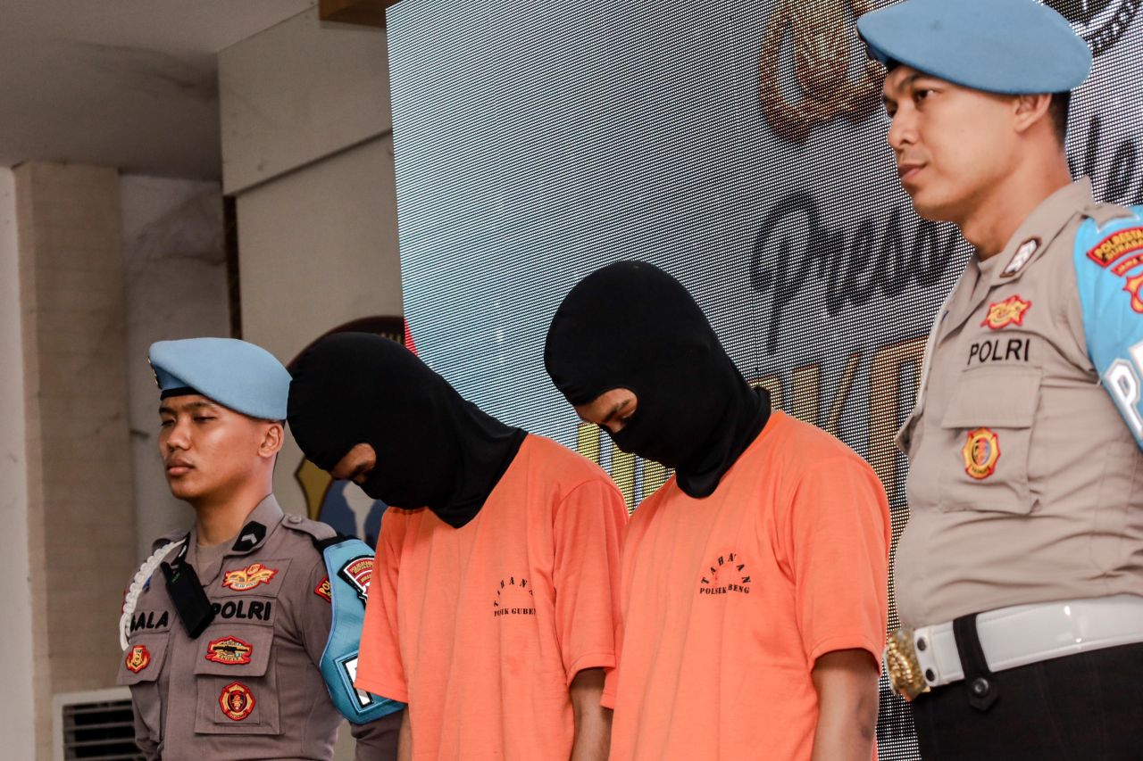 Pembacokan dan Perampasan, Polisi Tangkap 8 Tersangka Begal di Jalan Ngagel Surabaya