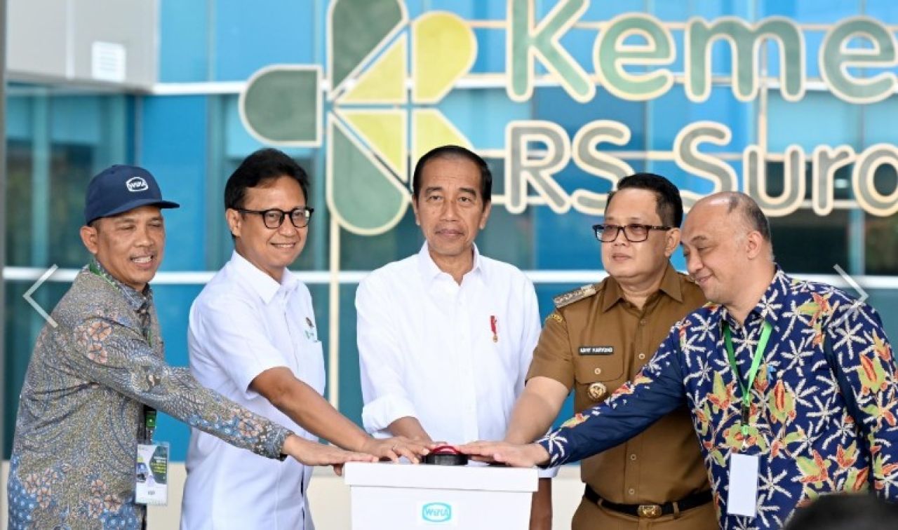 Presiden Jokowi resmikan RS Kemenkes Surabaya