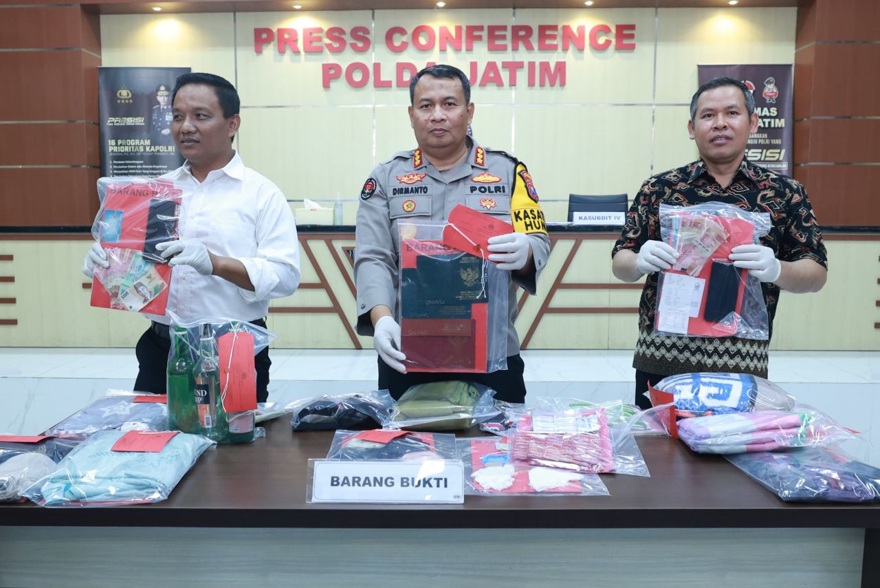 Ditreskrimum Polda Jatim ungkap kasus TPPO
