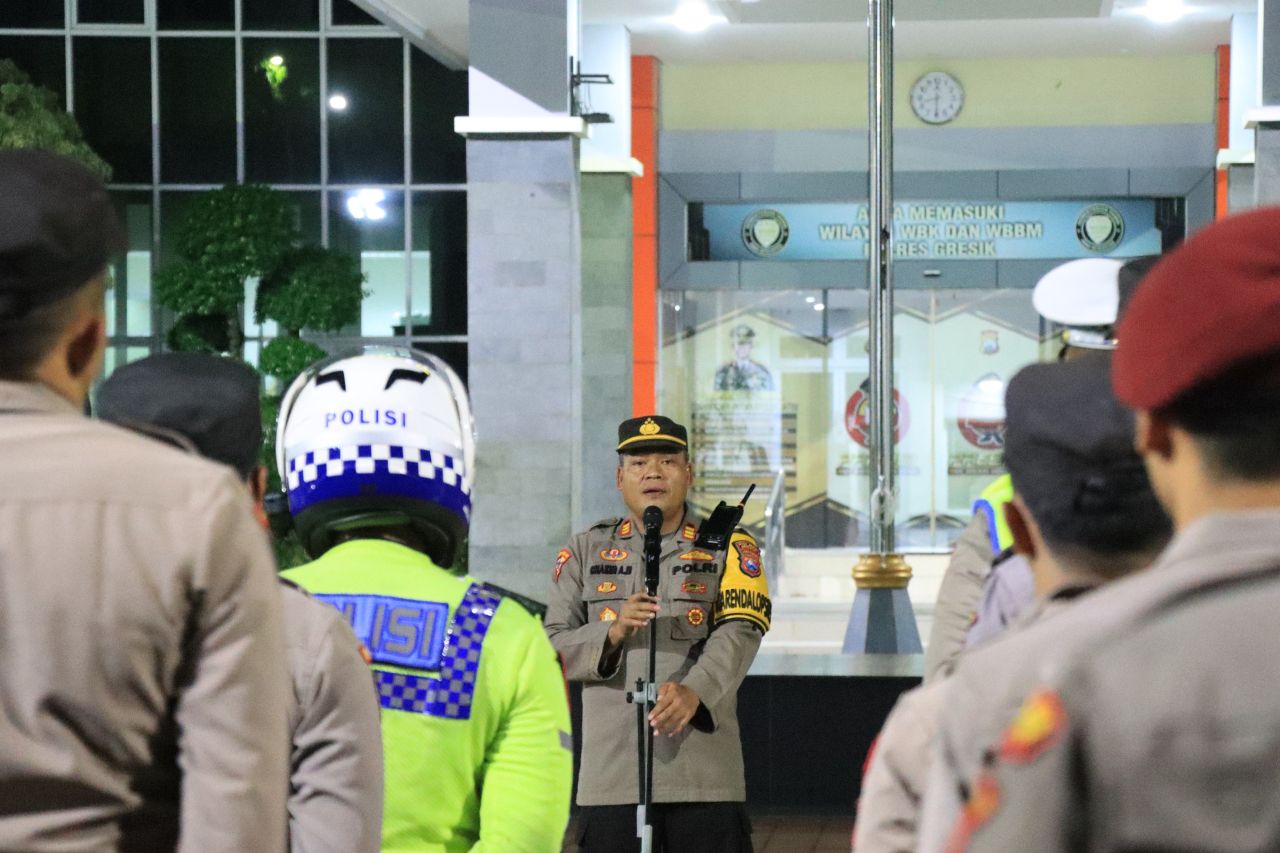 Polres Gresik siapkan pengamanan jelang pelantikan Presiden RI