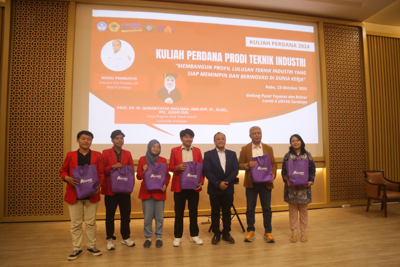 PT KAI berikan kuliah perdana Mahasiswa Prodi Teknik Industri