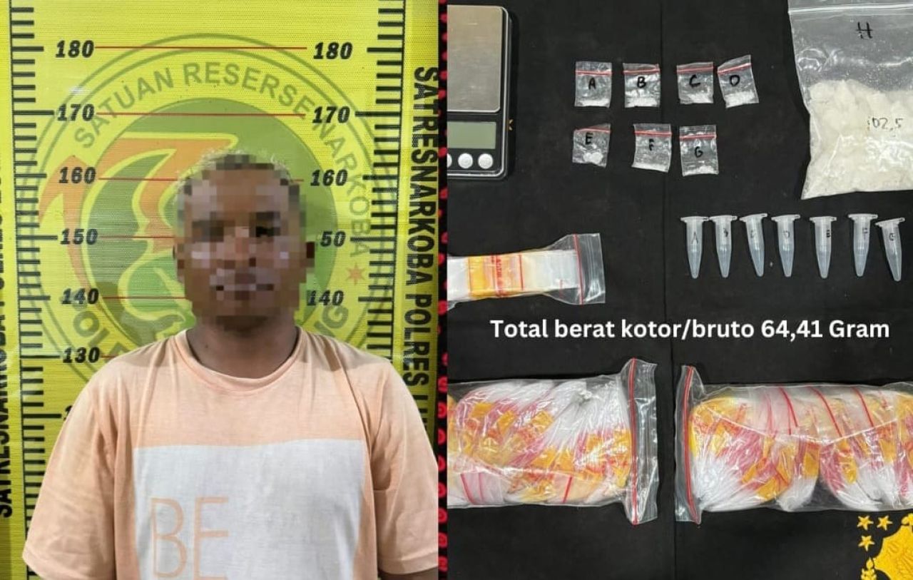 Satresnarkoba Polres Lumajang Ungkap Kasus Narkoba dan Tangkap Tersangka Pengedar Sabu