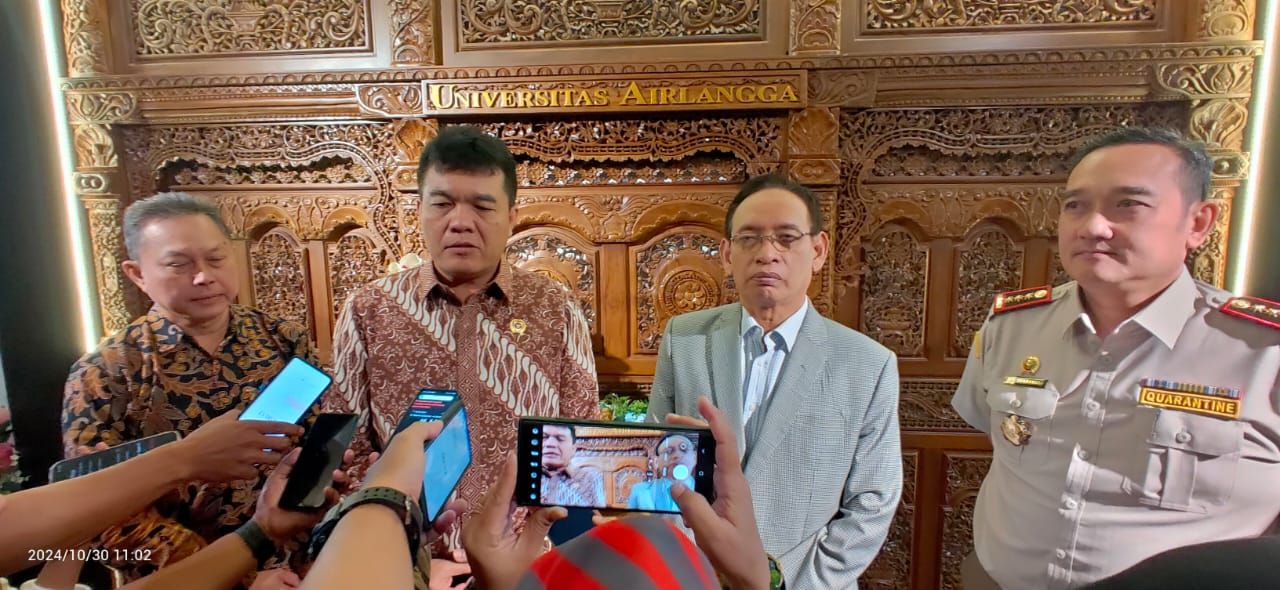 Barantin dan Unair Tandatangani MoU, Kerjasama Sebagai Pengembangan Bidang Karantina