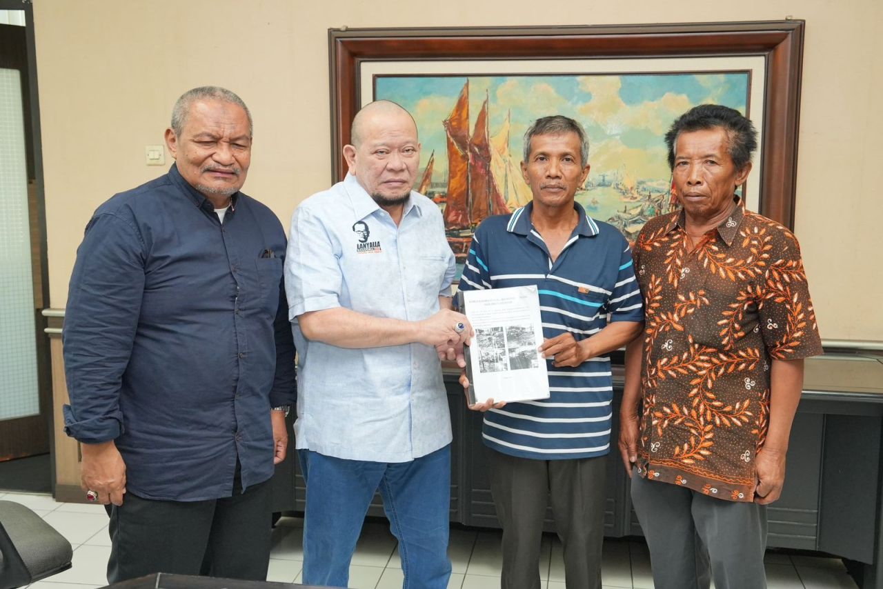Ketua DPD RI AA LaNyalla Mahmud Mattalitti terima aduan warga terkait mafia tanah di Surabaya