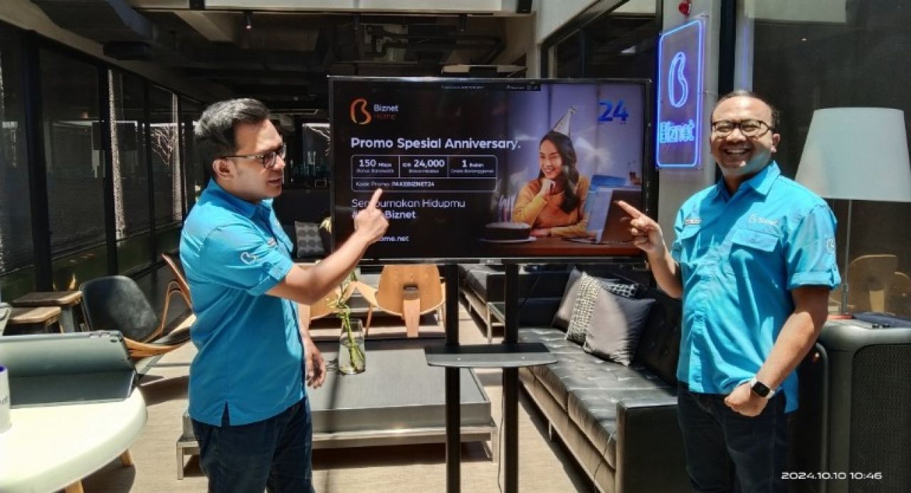 Biznet di HUT ke-24 hadirkan inovasi lebih bagi masyarakat