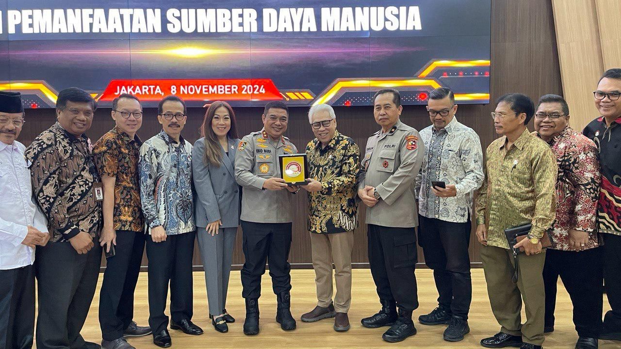 Formas dan Lemdiklat Polri Lakukan Kerjasama Bidang Pengembangan SDM