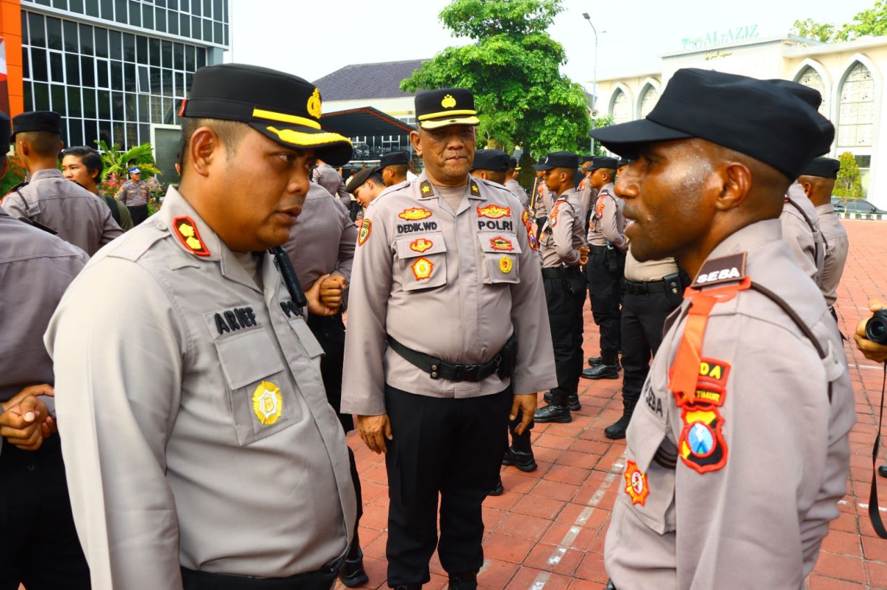 Kapolres Gresik AKBP Arief Kurniawan resmikan Latja 50 calon Bintara Polri