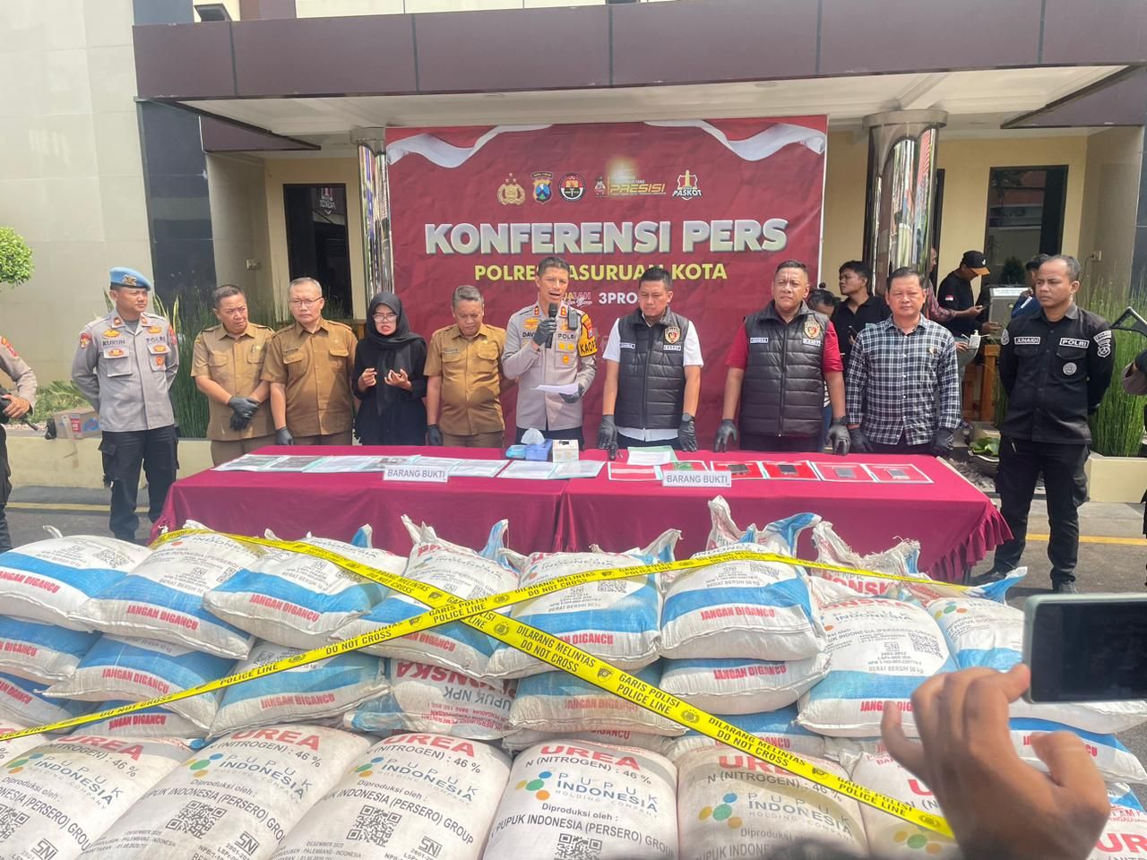 Polres Pasuruan Kota ungkap kasus pupuk bersubsidi