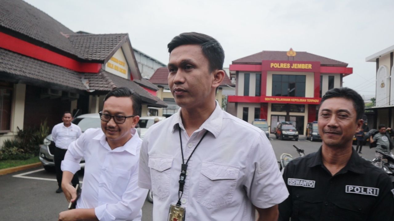 Kasatreskrim Polres Jember AKP Abid Uwais Al-Qarni