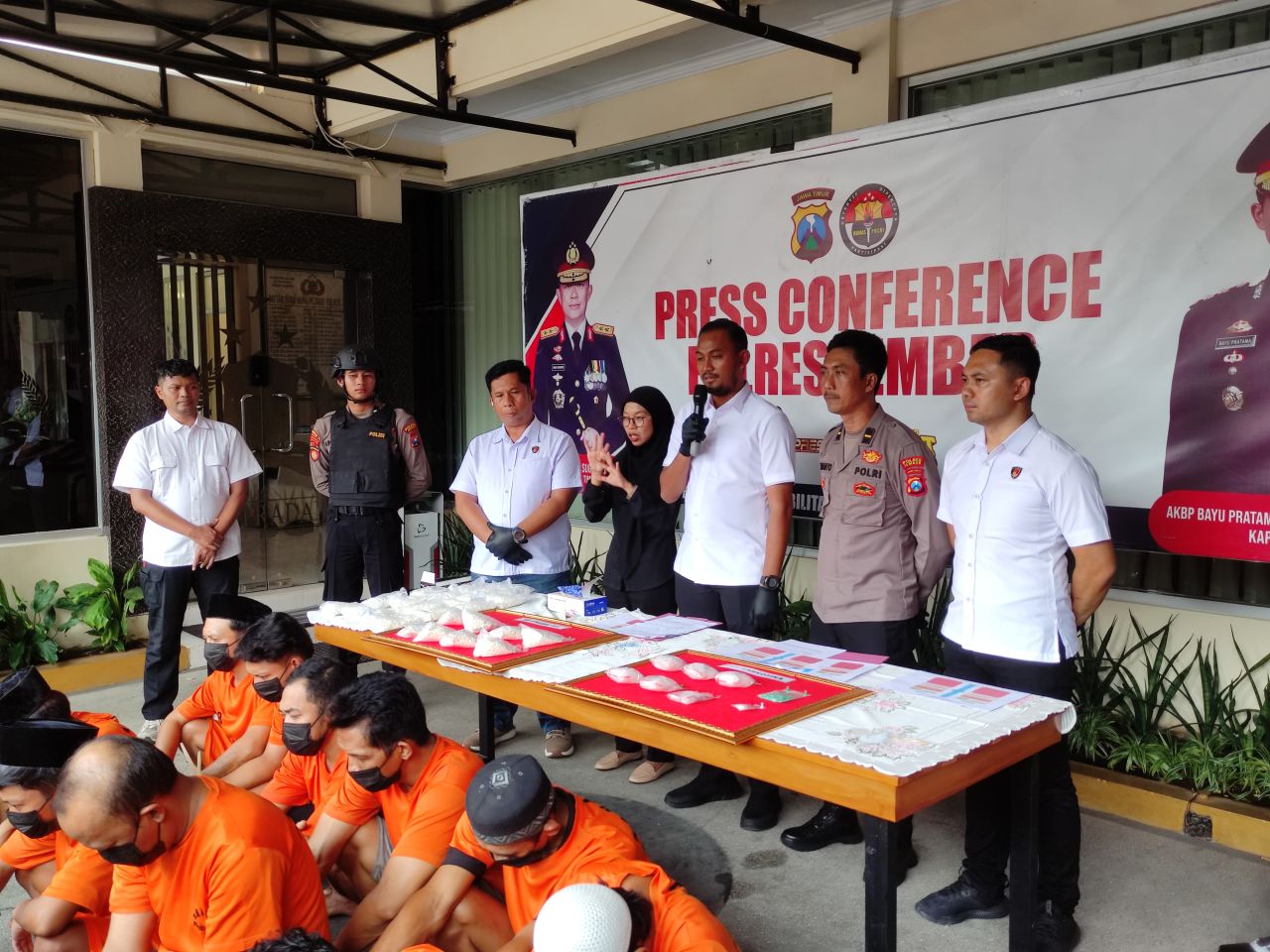 Polres Jember Ungkap Sembilan Kasus Narkoba dan Tangkap 12 Tersangka