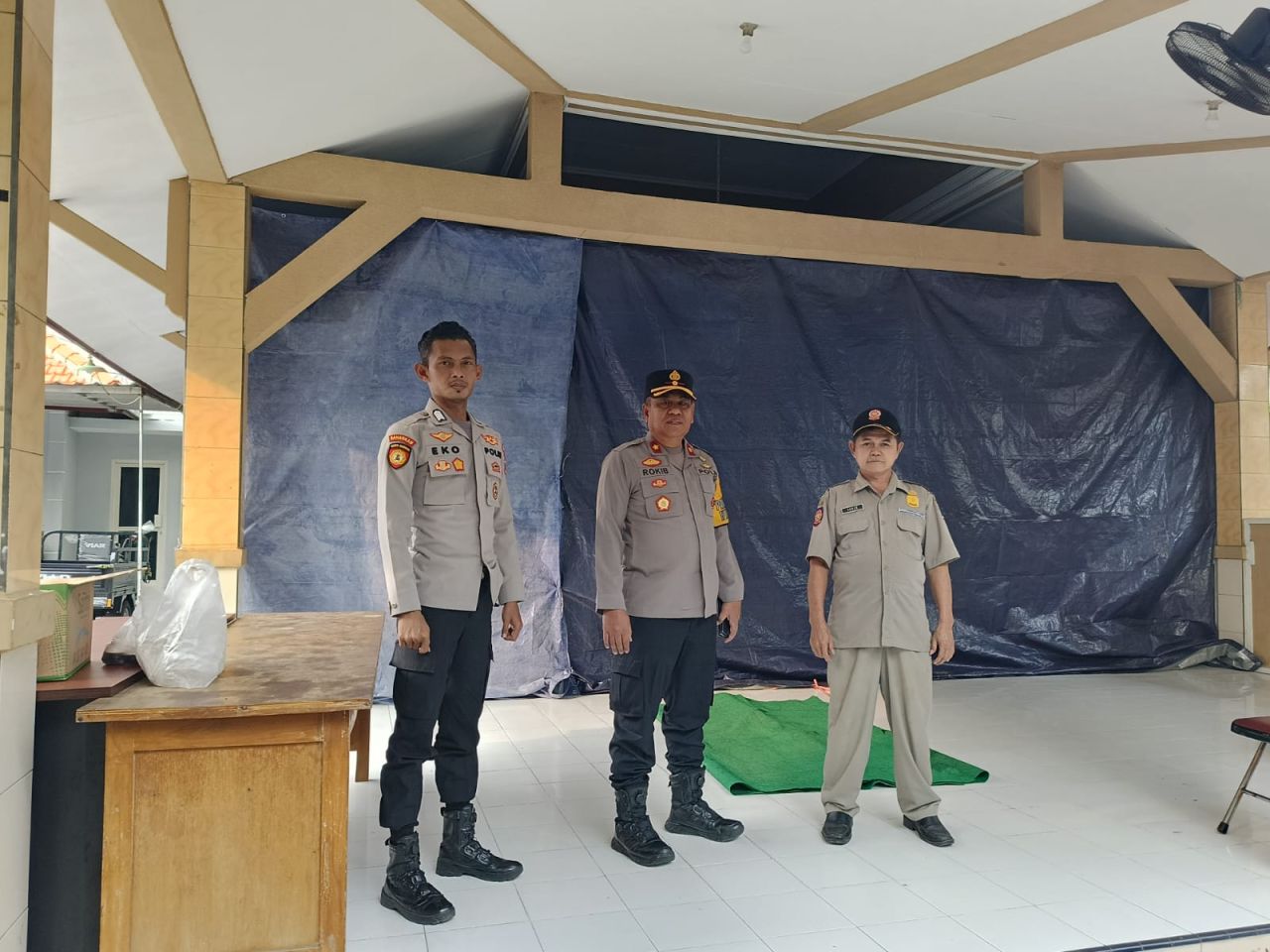 Pastikan Keamanan dan Kelengkapan Logistik Pemilu 2024, Polres Gresik Intensifkan Pengamanan di PPK