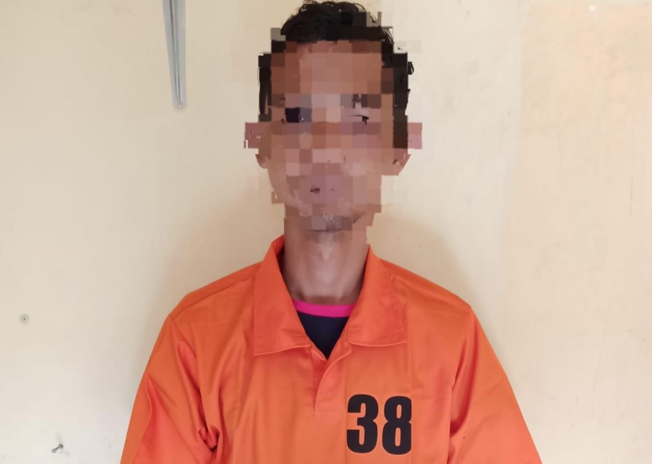 Polisi tangkap tersangka beserta barang buktinya