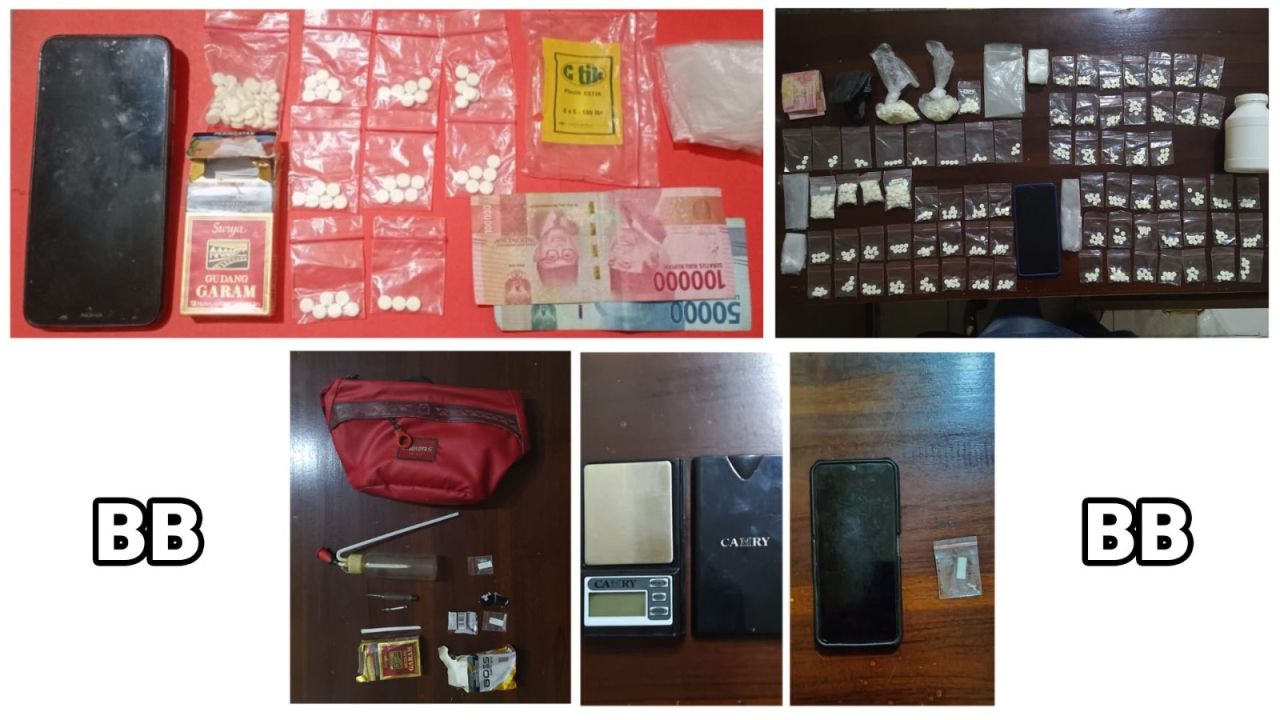 Polisi tangkap tersangka beserta barang buktinya