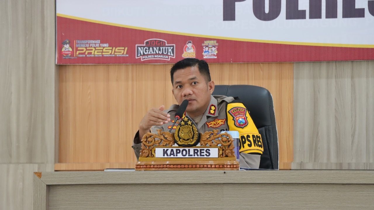 Polres Nganjuk Tangkap Pelaku Kekerasan Santri di Prambon