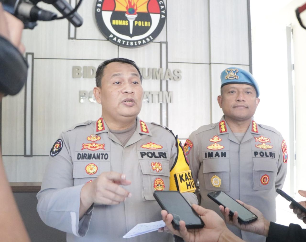 Kabid Humas Polda Jatim Kombespol Dirmanto