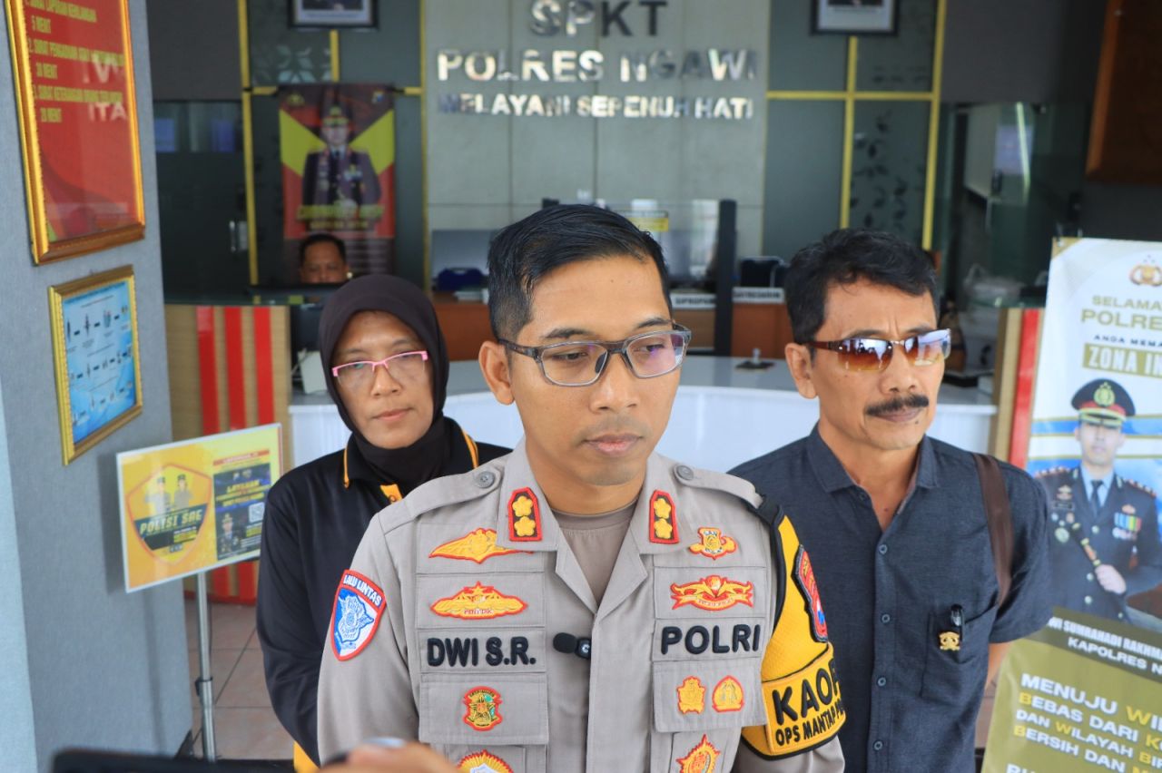 Satreskrim Polres Ngawi Ungkap Kasus Perjudian Balap Liar