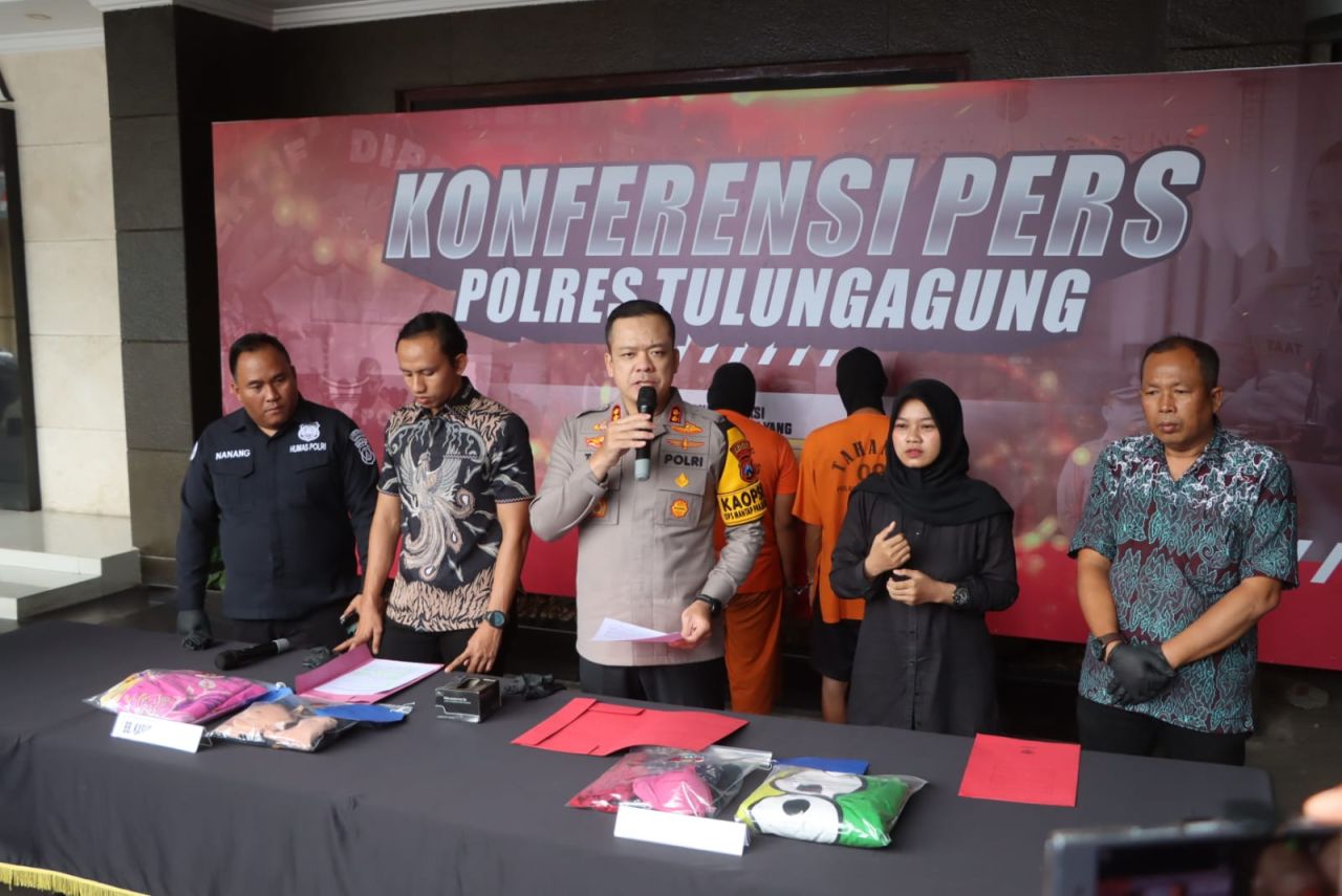 Satreskrim Polres Tulungagung Tangkap Dua Pelaku Pemerkosaan Perempuan Disabilitas