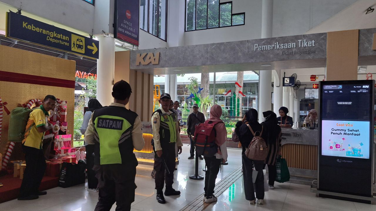 PT KAI Catat Enam KA Keberangkatan Jarak Jauh Selama Nataru 2024/2025