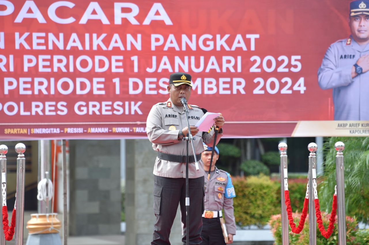 Kapolres Gresik AKBP Arief Kurniawan