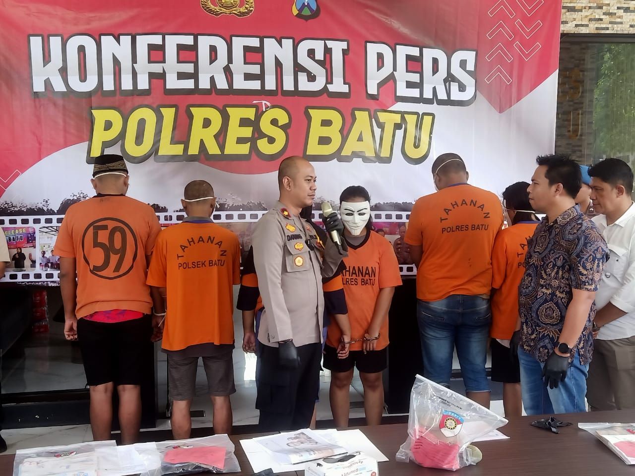 PPA Polres Batu Ungkap Kasus TPPO Penjual Bayi