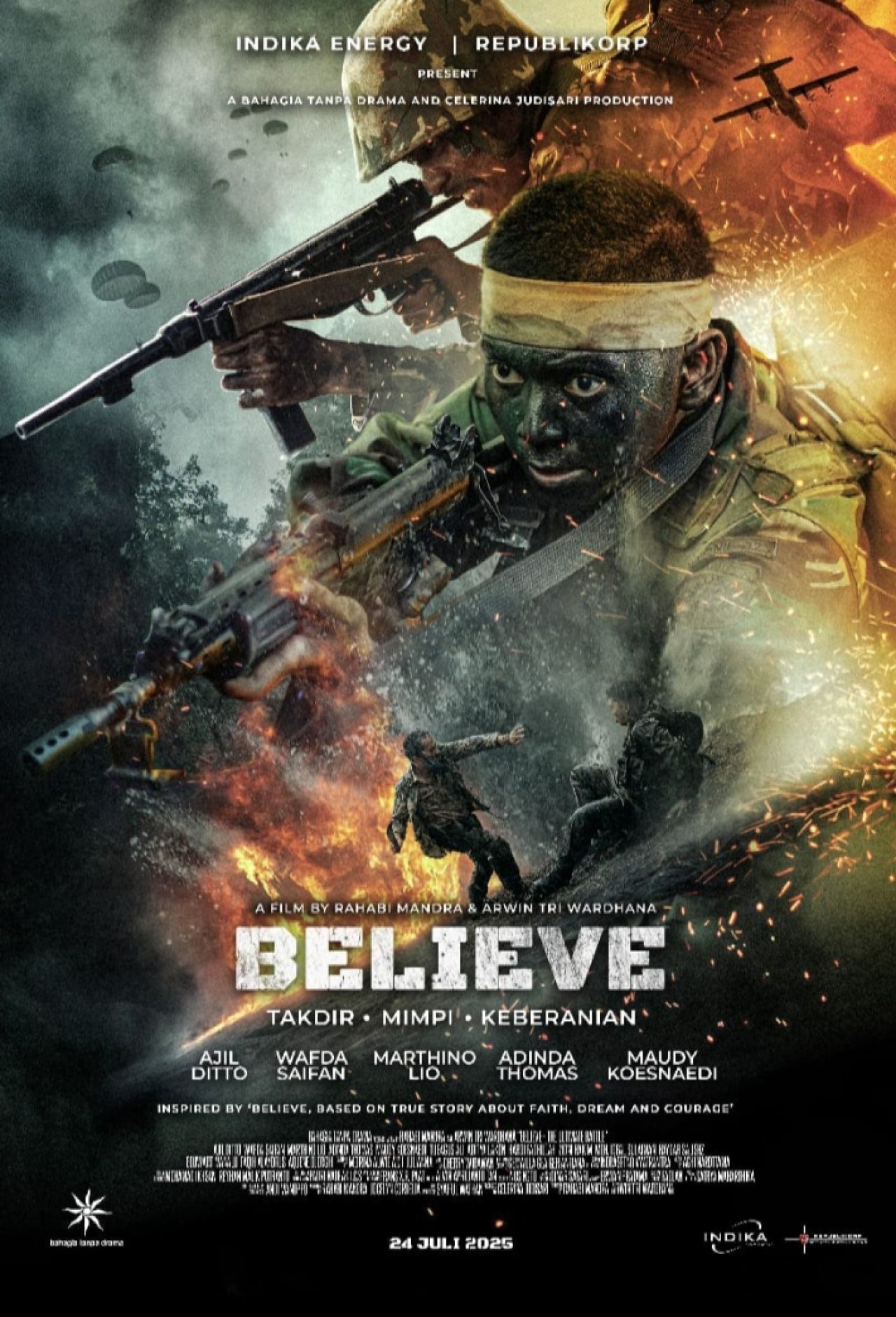 Film Believe. Diantara Takdir, Mimpi dan Keberanian