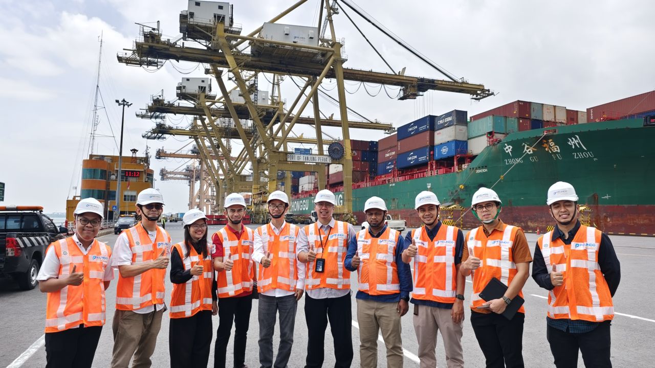 PT Terminal Petikemas Surabaya Sambut Kunjungan PT GEABH Joint Technology