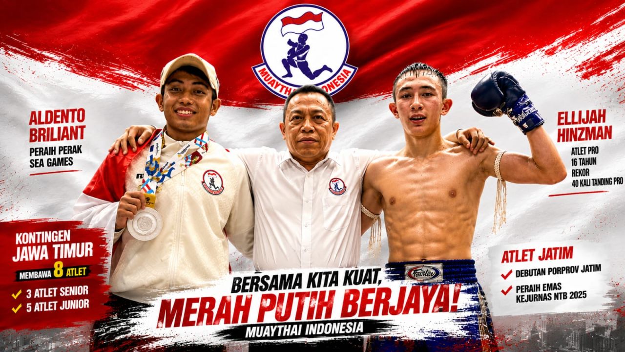 Atlet Muaythai Jawa Timur Siap Guncang Kejuaraan Dunia 2026 di Malaysia   