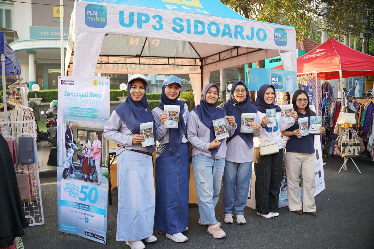ICONNET Jatim Perkuat Layanan ke Masyarakat Lewat CFD Sidoarjo,Promo Instalasi Gratis Dan Diskon 50%