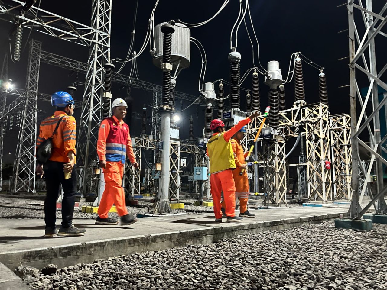 Perkuat Keandalan Kelistrikan Sidoarjo dan Surabaya, PLN UIP JBTB Sukses Lakukan Energize GIS 150 kV