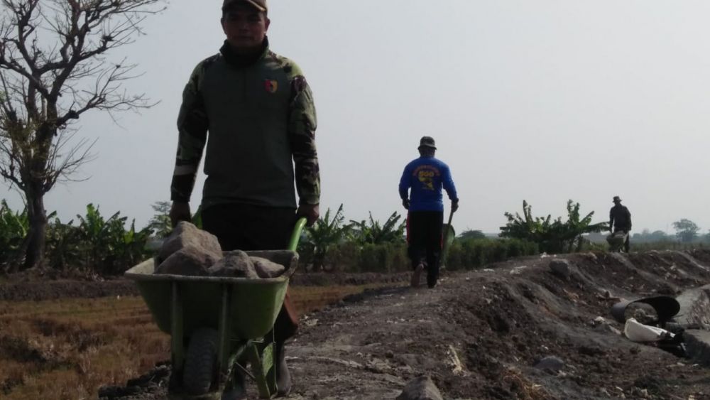 Satgas TMMD Tak Kenal Lelah